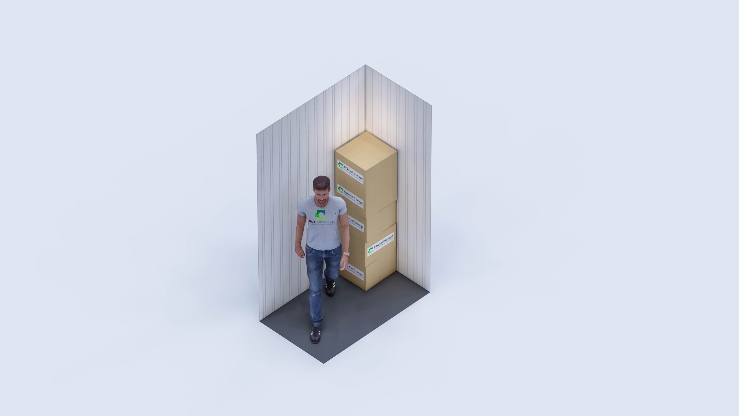 15 SQ.FT. SCA Self Storage Unit