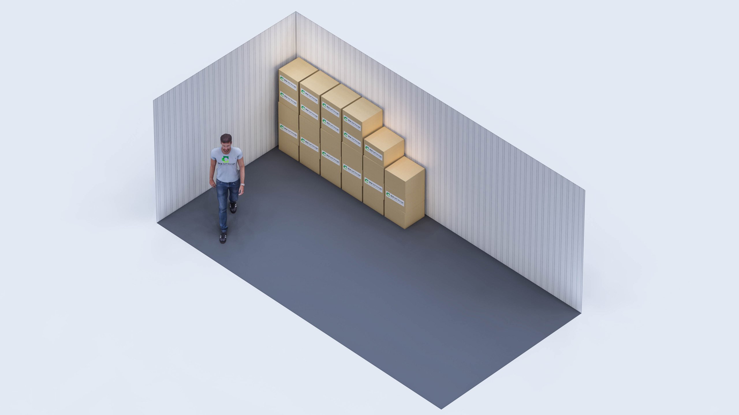 200 SQ.FT. SCA Self Storage Unit