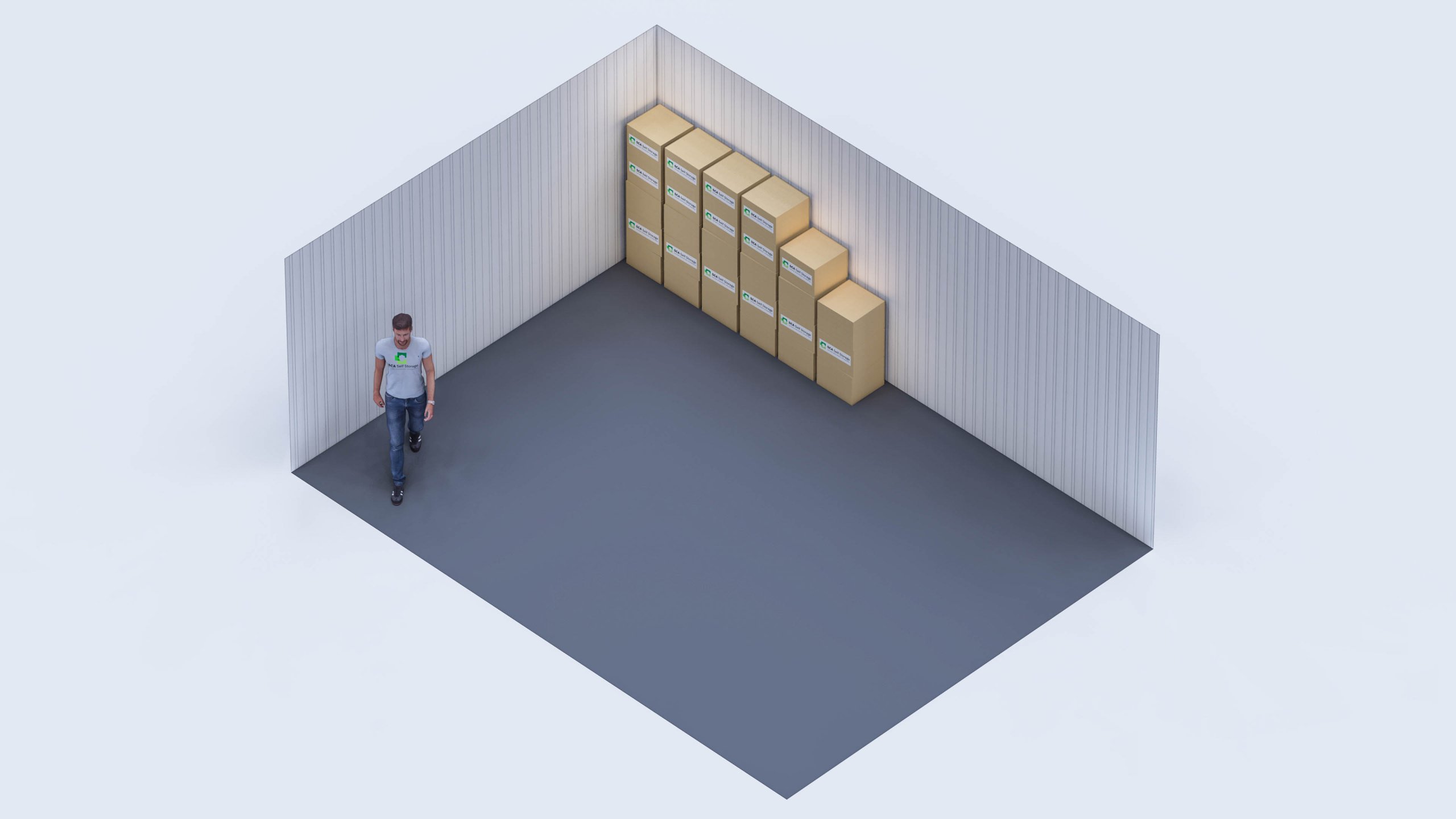 300 SQ.FT. SCA Self Storage Unit