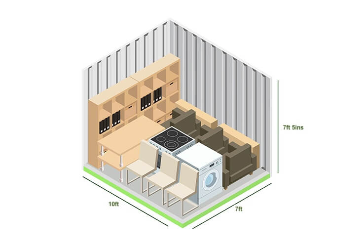 SCA-70sqft unit