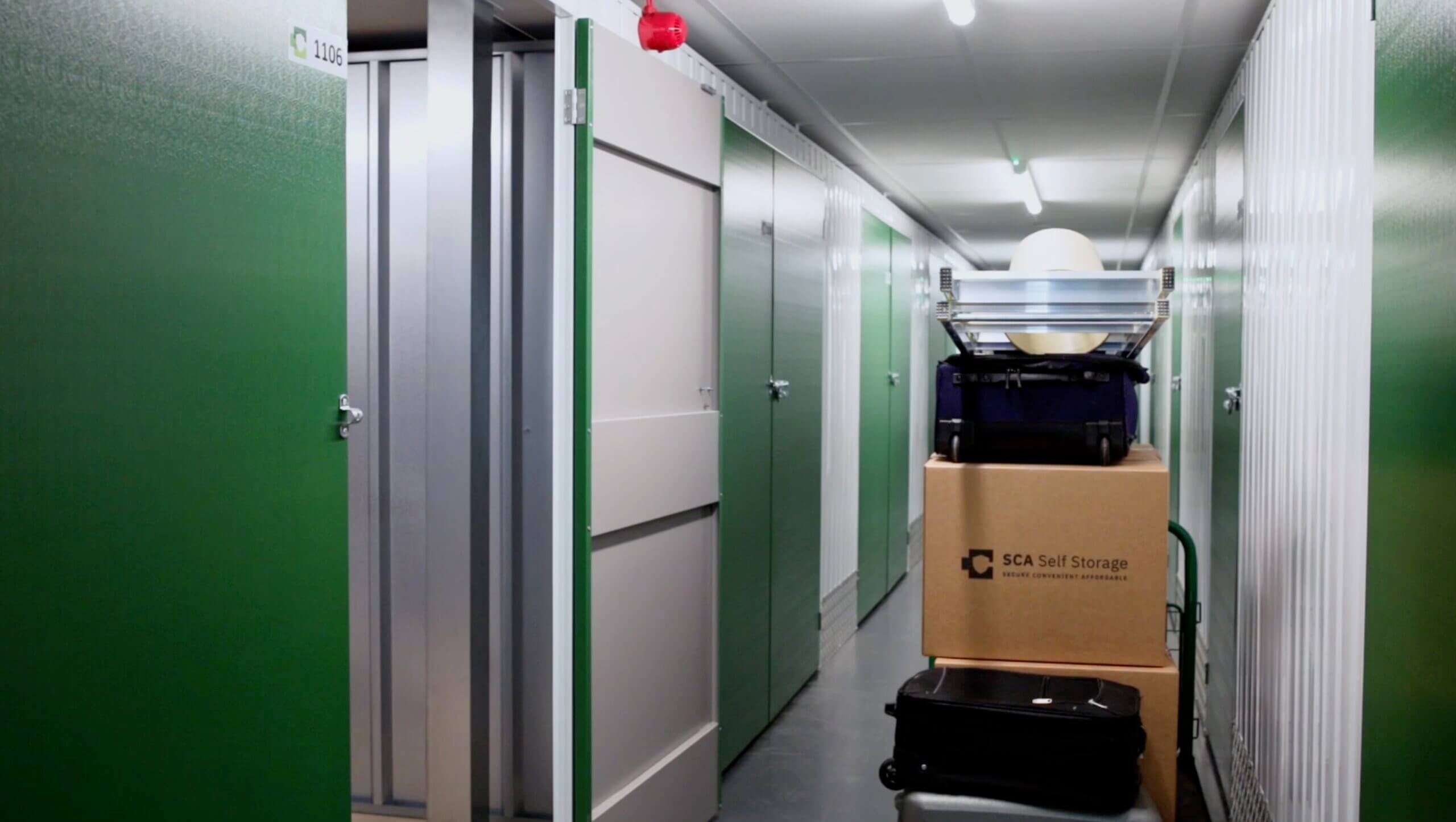 SCA Self Storage corridor