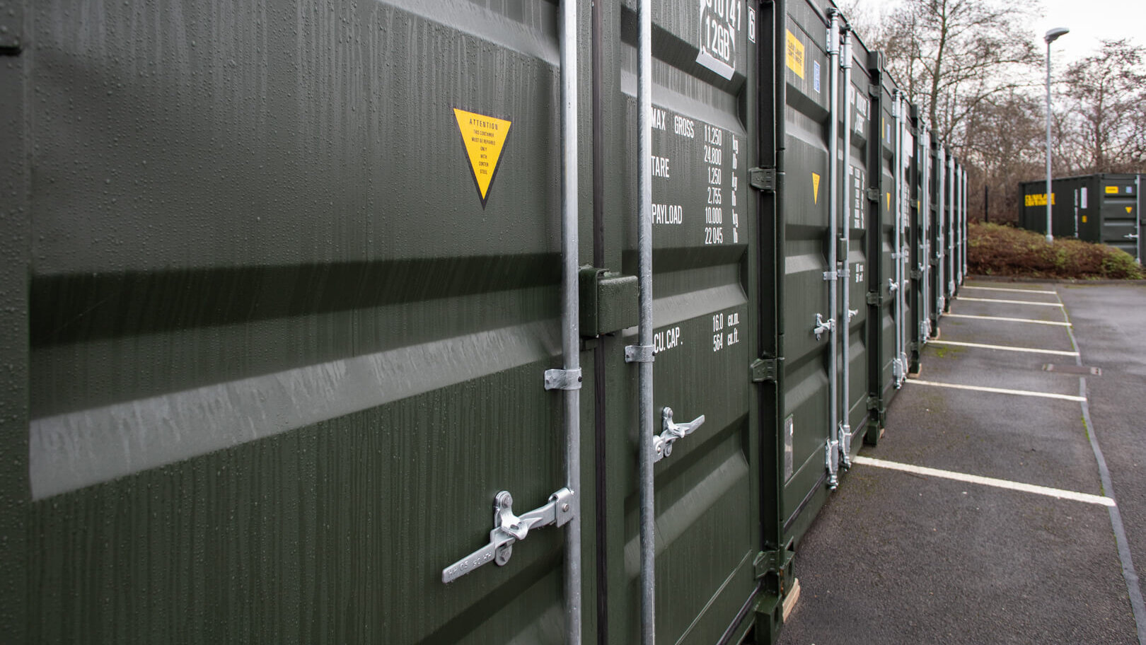 Outdoor, safe and secure storage container