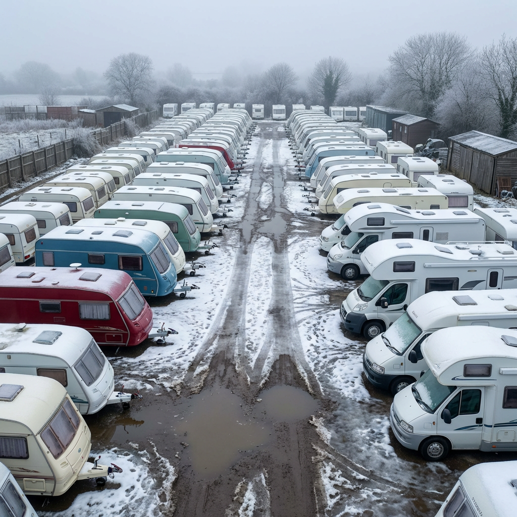 UK Caravan and Motorhome Storage Winter